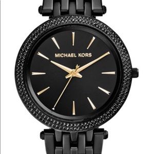 Women Michael Kors Darci Black Watch w/addtl links